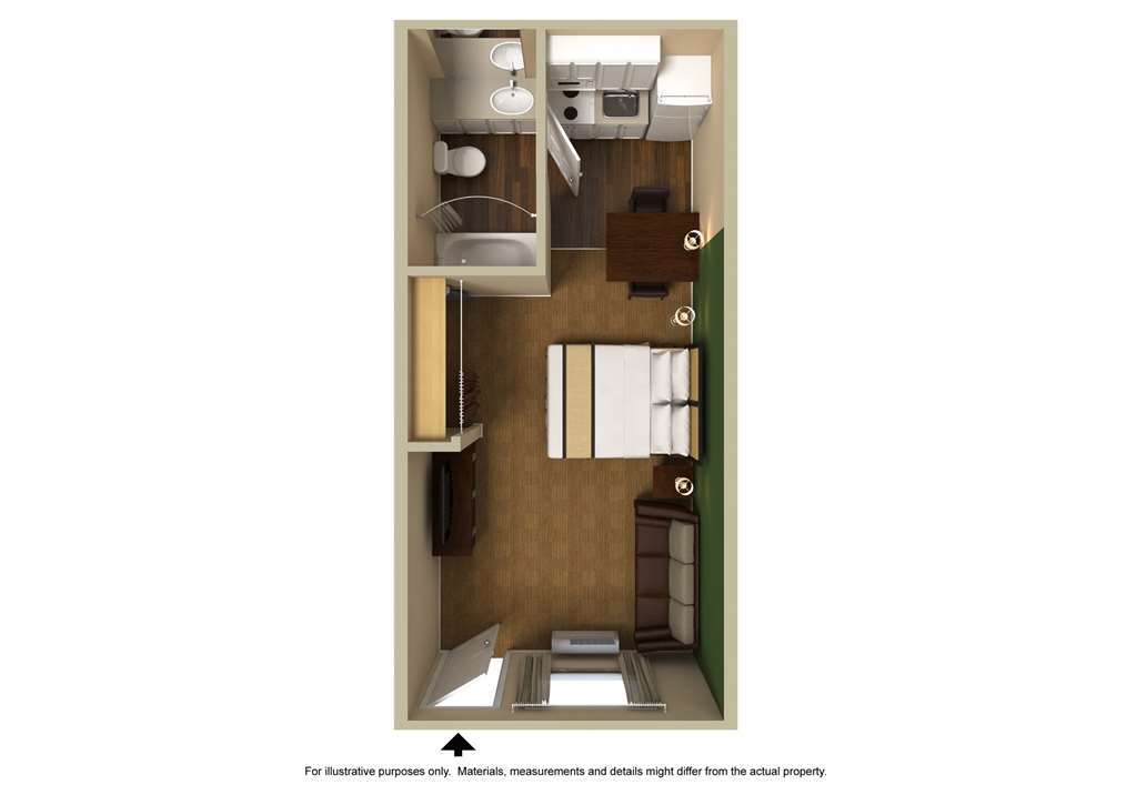 Extended Stay America - Houston - Med. Ctr. - Nrg Park - Fannin St. Quarto foto